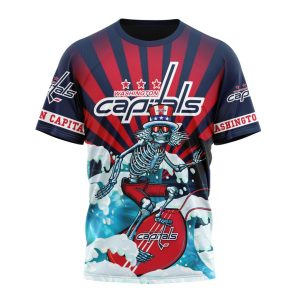 NHL Washington Capitals Specialized Kits For The Grateful Dead Unisex Tshirt TS4392