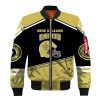 New Orleans Saints Olive Unisex Bomber Jacket TBJ4699