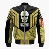 New Orleans Saints Skull Olive Bomber Jacket TBJ4694