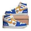 New York Knicks Personalized NBA AJ1 Nike Sneakers High Top
