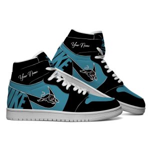 Penrith Panthers Custom Name NRL AJ1 Nike Sneakers High Top Shoes Collection