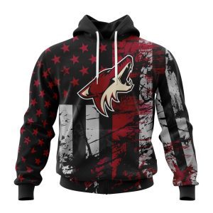 Personalized Arizona Coyotes Specialized Jersey For America Unisex Pullover Hoodie
