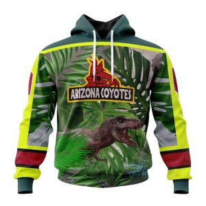 Personalized Arizona Coyotes Specialized Jersey Hockey For Jurassic World Unisex Pullover Hoodie