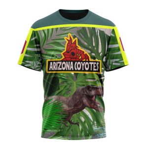 Personalized Arizona Coyotes Specialized Jersey Hockey For Jurassic World Unisex Tshirt TS4409