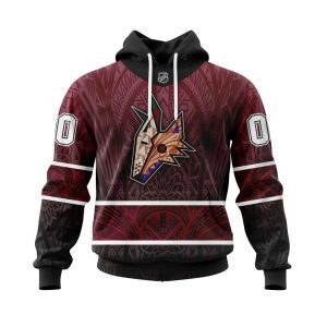 Personalized Arizona Coyotes Specialized Native With Samoa Culture Unisex Pullover Hoodie