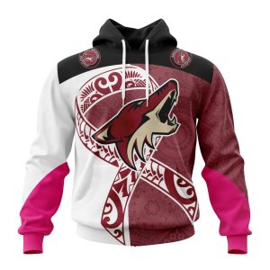 Personalized Arizona Coyotes Specialized Samoa Fights Cancer Unisex Pullover Hoodie