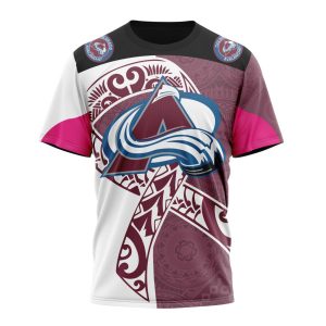 Personalized Colorado Avalanche Specialized Samoa Fights Cancer Unisex Tshirt TS4465