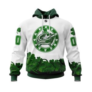 Personalized Columbus Blue Jackets Happy St Patrick's Day Unisex Pullover Hoodie