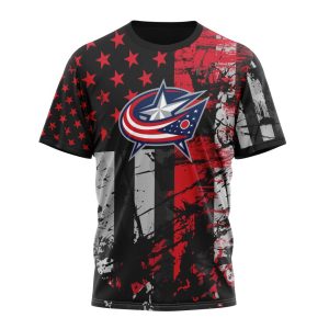 Personalized Columbus Blue Jackets Specialized Jersey For America Unisex Tshirt TS4471