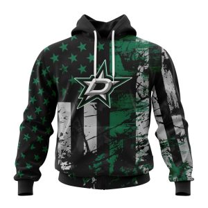 Personalized Dallas Stars Specialized Jersey For America Unisex Pullover Hoodie