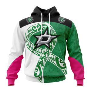 Personalized Dallas Stars Specialized Samoa Fights Cancer Unisex Pullover Hoodie