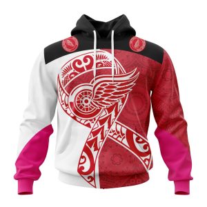 Personalized Detroit Red Wings Specialized Samoa Fights Cancer Unisex Pullover Hoodie