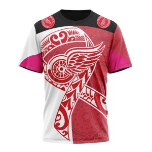 Personalized Detroit Red Wings Specialized Samoa Fights Cancer Unisex Tshirt TS4492