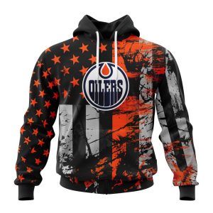 Personalized Edmonton Oilers Specialized Jersey For America Unisex Pullover Hoodie