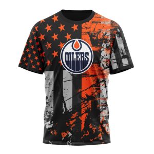 Personalized Edmonton Oilers Specialized Jersey For America Unisex Tshirt TS4499