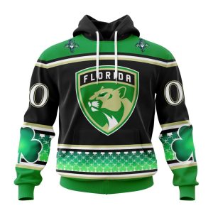 Personalized Florida Panthers Specialized Hockey Celebrate St Patrick's Day Unisex Pullover Hoodie