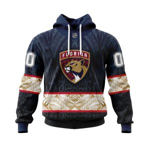 Personalized Florida Panthers Specialized Native With Samoa Culture Unisex Pullover Hoodie