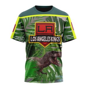 Personalized Los Angeles Kings Specialized Jersey Hockey For Jurassic World Unisex Tshirt TS4517