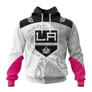 Personalized Los Angeles Kings Specialized Samoa Fights Cancer Unisex Pullover Hoodie