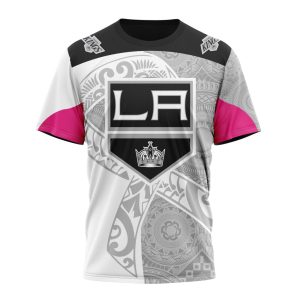 Personalized Los Angeles Kings Specialized Samoa Fights Cancer Unisex Tshirt TS4519