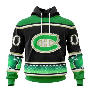 Personalized Montreal Canadiens Specialized Hockey Celebrate St Patrick's Day Unisex Pullover Hoodie