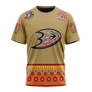 Personalized NHL Anaheim Ducks Jersey Hockey For All Diwali Festival Unisex Tshirt TS4583