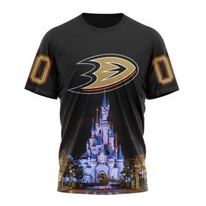 Personalized NHL Anaheim Ducks Special Design With Disneyland Unisex Tshirt TS4595