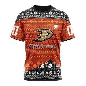 Personalized NHL Anaheim Ducks Special Star Trek Design Unisex Tshirt TS4607