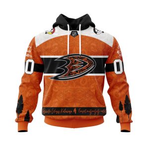 Personalized NHL Anaheim Ducks Specialized Design Support Child Lives Matter Unisex Pullover Hoodie