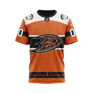 Personalized NHL Anaheim Ducks Specialized Design Support Child Lives Matter Unisex Tshirt TS4611