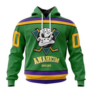 Personalized NHL Anaheim Ducks Specialized Design X The Mighty Ducks Unisex Pullover Hoodie