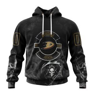Personalized NHL Anaheim Ducks Specialized Kits For Rock Night Unisex Pullover Hoodie