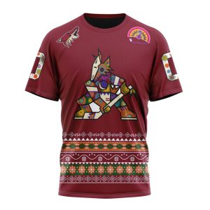 Personalized NHL Arizona Coyotes Jersey Hockey For All Diwali Festival Unisex Tshirt TS4641