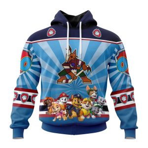 Personalized NHL Arizona Coyotes Special Paw Patrol Kits Unisex Pullover Hoodie