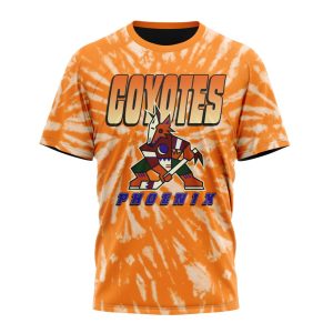 Personalized NHL Arizona Coyotes Special Retro Vintage Tie - Dye Unisex Tshirt TS4662