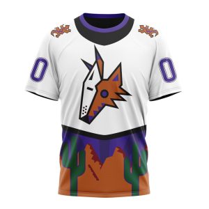 Personalized NHL Arizona Coyotes Special Reverse Retro Redesign Unisex Tshirt TS4663