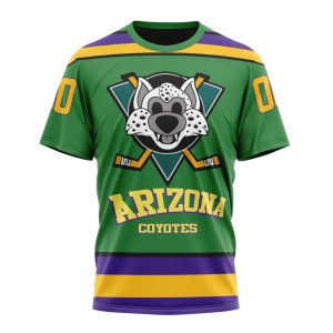 Personalized NHL Arizona Coyotes Specialized Design X The Mighty Ducks Unisex Tshirt TS4670