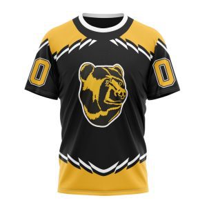 Personalized NHL Boston Bruins Specialized Unisex Kits With Retro Concepts Tshirt TS4736