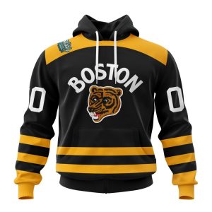 Personalized NHL Boston Bruins Winter Classic 2023 Unisex Pullover Hoodie