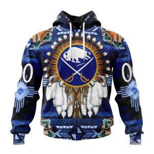 Personalized NHL Buffalo Sabres Special Native Costume Design Unisex Pullover Hoodie