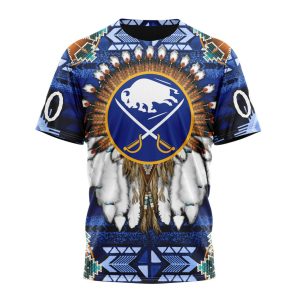 Personalized NHL Buffalo Sabres Special Native Costume Design Unisex Tshirt TS4771