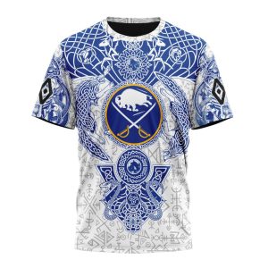 Personalized NHL Buffalo Sabres Special Norse Viking Symbols Unisex Tshirt TS4772