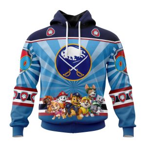 Personalized NHL Buffalo Sabres Special Paw Patrol Kits Unisex Pullover Hoodie