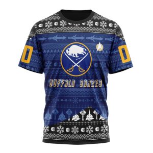 Personalized NHL Buffalo Sabres Special Star Trek Design Unisex Tshirt TS4779