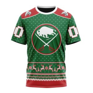 Personalized NHL Buffalo Sabres Special Ugly Christmas Unisex Tshirt TS4780