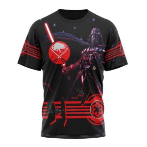 Personalized NHL Buffalo Sabres Specialized Darth Vader Version Jersey Unisex Tshirt TS4781