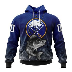 Personalized NHL Buffalo Sabres Specialized Fishing Style Unisex Pullover Hoodie