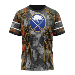 Personalized NHL Buffalo Sabres With Camo Concepts For Hungting In Forest Unisex Tshirt TS4801