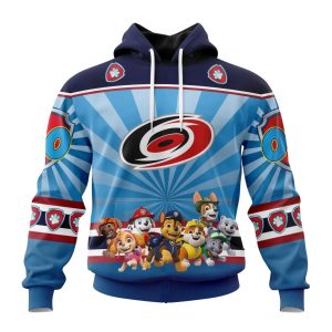 Personalized NHL Carolina Hurricanes Special Paw Patrol Kits Unisex Pullover Hoodie