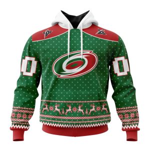 Personalized NHL Carolina Hurricanes Special Ugly Christmas Unisex Pullover Hoodie